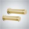 DUPLICATE Fontana Rio Brushed Gold Finish Commercial Dual Sensor Faucet And Soap Dispenser